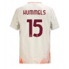 AS Roma Mats Hummels #15 Bortatröja 2024-25 Korta ärmar